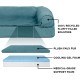 Furhaven Pet Faux Fleece & Chenille Soft Woven Cooling Gel Top Sofa Pet Bed, Jumbo, Cream Furhaven Pet Faux Fleece & Chenille Soft Woven Cooling Gel Top Sofa Pet Bed, Jumbo, Cream