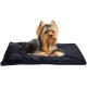 Furhaven Pet Heating Pad | ThermaNAP Faux Fur Self-Warming Cat Bed, Black Furhaven Pet Heating Pad | ThermaNAP Faux Fur Self-Warming Cat Bed, Black