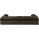 Furhaven Pet Quilted Cooling Gel Top Sofa Pet Bed, Jumbo, Navy
