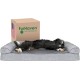 Furhaven Pet Quilted Cooling Gel Top Sofa Pet Bed, Jumbo, Navy