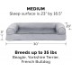 Furhaven Pet Quilted Cooling Gel Top Sofa Pet Bed, Large, Silver Gray Furhaven Pet Quilted Cooling Gel Top Sofa Pet Bed, Large, Silver Gray