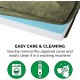 Furhaven Pet Quilted Cooling Gel Top Sofa Pet Bed, Large, Silver Gray Furhaven Pet Quilted Cooling Gel Top Sofa Pet Bed, Large, Silver Gray
