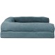 Furhaven Pet Quilted Cooling Gel Top Sofa Pet Bed, Large, Silver Gray Furhaven Pet Quilted Cooling Gel Top Sofa Pet Bed, Large, Silver Gray