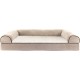 Furhaven Pet Quilted Cooling Gel Top Sofa Pet Bed, Large, Silver Gray Furhaven Pet Quilted Cooling Gel Top Sofa Pet Bed, Large, Silver Gray
