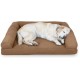 Furhaven Pet Quilted Cooling Gel Top Sofa Pet Bed, Large, Silver Gray Furhaven Pet Quilted Cooling Gel Top Sofa Pet Bed, Large, Silver Gray