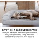 Furhaven Pet Quilted Cooling Gel Top Sofa Pet Bed, Large, Silver Gray Furhaven Pet Quilted Cooling Gel Top Sofa Pet Bed, Large, Silver Gray