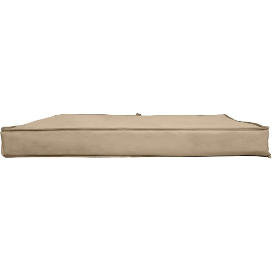 Furhaven Pet Ultra Plush Deluxe Egg-Crate Orthopedic Mat Dog Bed with Water-Resistant Base, Medium, Chocolate Furhaven Pet Ultra Plush Deluxe Egg-Crate Orthopedic Mat Dog Bed with Water-Resistant Base, Medium, Chocolate