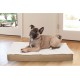Furhaven Pet Ultra Plush Deluxe Egg-Crate Orthopedic Mat Dog Bed with Water-Resistant Base, Medium, Chocolate Furhaven Pet Ultra Plush Deluxe Egg-Crate Orthopedic Mat Dog Bed with Water-Resistant Base, Medium, Chocolate