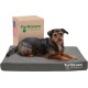Furhaven Pet Ultra Plush Deluxe Egg-Crate Orthopedic Mat Dog Bed with Water-Resistant Base, Medium, Chocolate Furhaven Pet Ultra Plush Deluxe Egg-Crate Orthopedic Mat Dog Bed with Water-Resistant Base, Medium, Chocolate