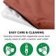 Furhaven Pet Ultra Plush Deluxe Egg-Crate Orthopedic Mat Dog Bed with Water-Resistant Base, Medium, Chocolate Furhaven Pet Ultra Plush Deluxe Egg-Crate Orthopedic Mat Dog Bed with Water-Resistant Base, Medium, Chocolate