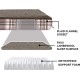 Furhaven Pet Ultra Plush Deluxe Egg-Crate Orthopedic Mat Dog Bed with Water-Resistant Base, Medium, Chocolate Furhaven Pet Ultra Plush Deluxe Egg-Crate Orthopedic Mat Dog Bed with Water-Resistant Base, Medium, Chocolate