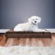 Furhaven Pet Ultra Plush Deluxe Egg-Crate Orthopedic Mat Dog Bed with Water-Resistant Base, Medium, Chocolate Furhaven Pet Ultra Plush Deluxe Egg-Crate Orthopedic Mat Dog Bed with Water-Resistant Base, Medium, Chocolate