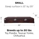 Furhaven Pet Ultra Plush Deluxe Egg-Crate Orthopedic Mat Dog Bed with Water-Resistant Base, Medium, Chocolate Furhaven Pet Ultra Plush Deluxe Egg-Crate Orthopedic Mat Dog Bed with Water-Resistant Base, Medium, Chocolate