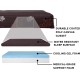 Furhaven Pet Ultra Plush Deluxe Egg-Crate Orthopedic Mat Dog Bed with Water-Resistant Base, Medium, Chocolate Furhaven Pet Ultra Plush Deluxe Egg-Crate Orthopedic Mat Dog Bed with Water-Resistant Base, Medium, Chocolate
