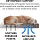 Furhaven Pet Ultra Plush Deluxe Egg-Crate Orthopedic Mat Dog Bed with Water-Resistant Base, Medium, Chocolate Furhaven Pet Ultra Plush Deluxe Egg-Crate Orthopedic Mat Dog Bed with Water-Resistant Base, Medium, Chocolate