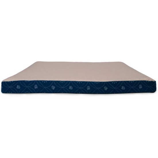 Furhaven Pet Ultra Plush Deluxe Egg-Crate Orthopedic Mat Dog Bed with Water-Resistant Base, Medium, Chocolate Furhaven Pet Ultra Plush Deluxe Egg-Crate Orthopedic Mat Dog Bed with Water-Resistant Base, Medium, Chocolate