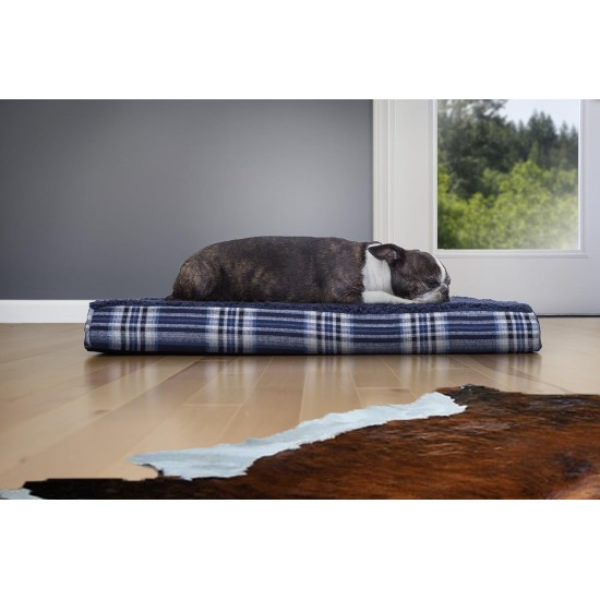 Furhaven Pet Ultra Plush Deluxe Egg-Crate Orthopedic Mat Dog Bed with Water-Resistant Base, Medium, Chocolate Furhaven Pet Ultra Plush Deluxe Egg-Crate Orthopedic Mat Dog Bed with Water-Resistant Base, Medium, Chocolate