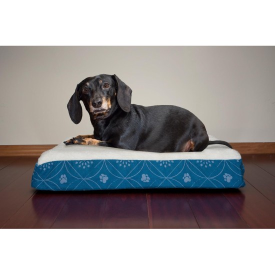 Furhaven Pet Ultra Plush Deluxe Egg-Crate Orthopedic Mat Dog Bed with Water-Resistant Base, Medium, Chocolate Furhaven Pet Ultra Plush Deluxe Egg-Crate Orthopedic Mat Dog Bed with Water-Resistant Base, Medium, Chocolate