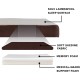 Furhaven Pet Ultra Plush Deluxe Egg-Crate Orthopedic Mat Dog Bed with Water-Resistant Base, Medium, Chocolate Furhaven Pet Ultra Plush Deluxe Egg-Crate Orthopedic Mat Dog Bed with Water-Resistant Base, Medium, Chocolate