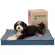 Furhaven Pet Ultra Plush Deluxe Egg-Crate Orthopedic Mat Dog Bed with Water-Resistant Base, Medium, Chocolate Furhaven Pet Ultra Plush Deluxe Egg-Crate Orthopedic Mat Dog Bed with Water-Resistant Base, Medium, Chocolate