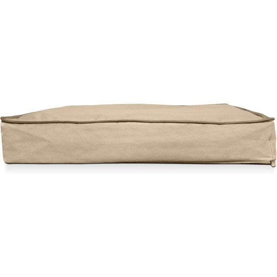 Furhaven Pet Ultra Plush Deluxe Egg-Crate Orthopedic Mat Dog Bed with Water-Resistant Base, Medium, Chocolate Furhaven Pet Ultra Plush Deluxe Egg-Crate Orthopedic Mat Dog Bed with Water-Resistant Base, Medium, Chocolate