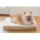 Furhaven Pet Ultra Plush Deluxe Egg-Crate Orthopedic Mat Dog Bed with Water-Resistant Base, Medium, Chocolate Furhaven Pet Ultra Plush Deluxe Egg-Crate Orthopedic Mat Dog Bed with Water-Resistant Base, Medium, Chocolate