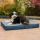 Furhaven Pet Ultra Plush Deluxe Egg-Crate Orthopedic Mat Dog Bed with Water-Resistant Base, Medium, Chocolate Furhaven Pet Ultra Plush Deluxe Egg-Crate Orthopedic Mat Dog Bed with Water-Resistant Base, Medium, Chocolate