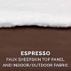Furhaven Pet Ultra Plush Deluxe Egg-Crate Orthopedic Mat Dog Bed with Water-Resistant Base, Medium, Chocolate Furhaven Pet Ultra Plush Deluxe Egg-Crate Orthopedic Mat Dog Bed with Water-Resistant Base, Medium, Chocolate
