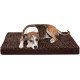Furhaven Pet Ultra Plush Deluxe Egg-Crate Orthopedic Mat Dog Bed with Water-Resistant Base, Medium, Chocolate Furhaven Pet Ultra Plush Deluxe Egg-Crate Orthopedic Mat Dog Bed with Water-Resistant Base, Medium, Chocolate