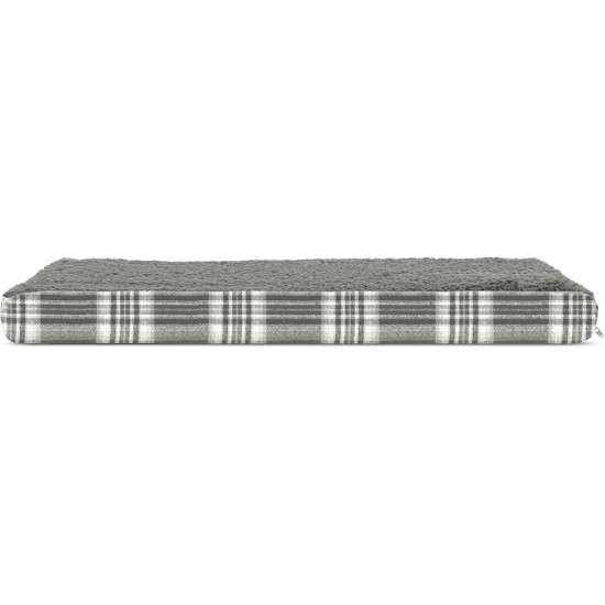 Furhaven Pet Ultra Plush Deluxe Egg-Crate Orthopedic Mat Dog Bed with Water-Resistant Base, Medium, Chocolate Furhaven Pet Ultra Plush Deluxe Egg-Crate Orthopedic Mat Dog Bed with Water-Resistant Base, Medium, Chocolate