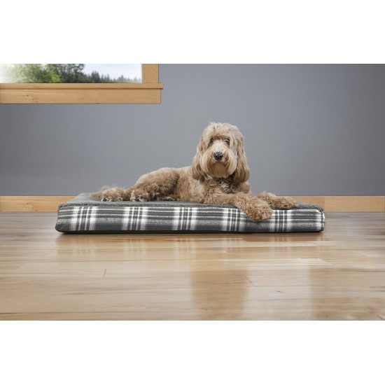 Furhaven Pet Ultra Plush Deluxe Egg-Crate Orthopedic Mat Dog Bed with Water-Resistant Base, Medium, Chocolate Furhaven Pet Ultra Plush Deluxe Egg-Crate Orthopedic Mat Dog Bed with Water-Resistant Base, Medium, Chocolate