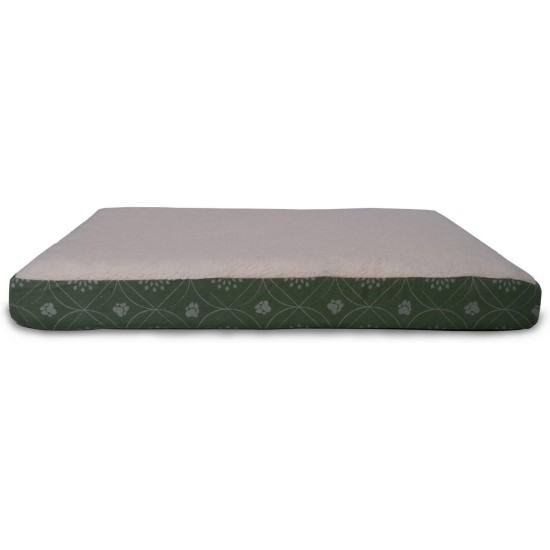 Furhaven Pet Ultra Plush Deluxe Egg-Crate Orthopedic Mat Dog Bed with Water-Resistant Base, Medium, Chocolate Furhaven Pet Ultra Plush Deluxe Egg-Crate Orthopedic Mat Dog Bed with Water-Resistant Base, Medium, Chocolate