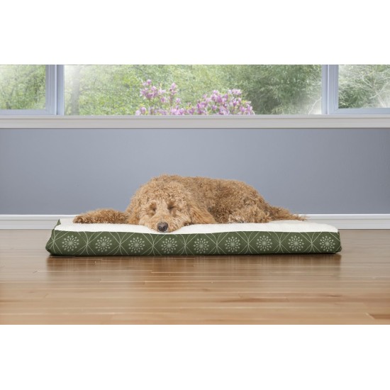 Furhaven Pet Ultra Plush Deluxe Egg-Crate Orthopedic Mat Dog Bed with Water-Resistant Base, Medium, Chocolate Furhaven Pet Ultra Plush Deluxe Egg-Crate Orthopedic Mat Dog Bed with Water-Resistant Base, Medium, Chocolate