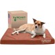 Furhaven Pet Ultra Plush Deluxe Egg-Crate Orthopedic Mat Dog Bed with Water-Resistant Base, Medium, Chocolate Furhaven Pet Ultra Plush Deluxe Egg-Crate Orthopedic Mat Dog Bed with Water-Resistant Base, Medium, Chocolate