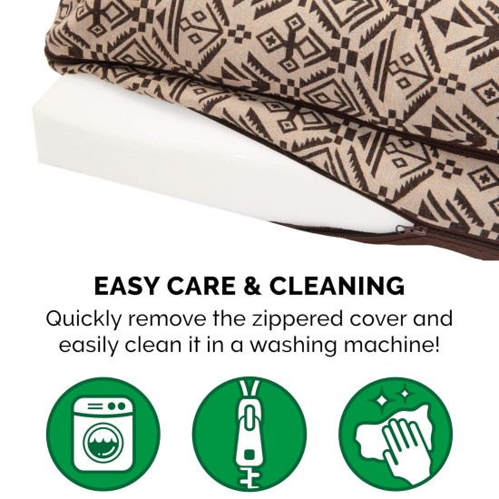 Furhaven Replacement Dog Bed Cover Plush Southwest Kilim Decor Sofa Style Machine Washable Boulder Grey Small Furhaven Replacement Dog Bed Cover Plush Southwest Kilim Decor Sofa Style Machine Washable Boulder Grey Small