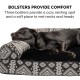 Furhaven Replacement Dog Bed Cover Plush Southwest Kilim Decor Sofa Style Machine Washable Boulder Grey Small Furhaven Replacement Dog Bed Cover Plush Southwest Kilim Decor Sofa Style Machine Washable Boulder Grey Small