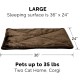Furhaven Small Cat Bed Polycanvas Print Décor Foldable Pet Tent, Washable, Grey Terazzo, Small