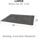 Furhaven Small Cat Bed Polycanvas Print Décor Foldable Pet Tent, Washable, Grey Terazzo, Small