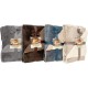 Furhaven Small Cat Bed Polycanvas Print Décor Foldable Pet Tent, Washable, Grey Terazzo, Small