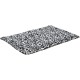 Furhaven Small Cat Bed Polycanvas Print Décor Foldable Pet Tent, Washable, Grey Terazzo, Small