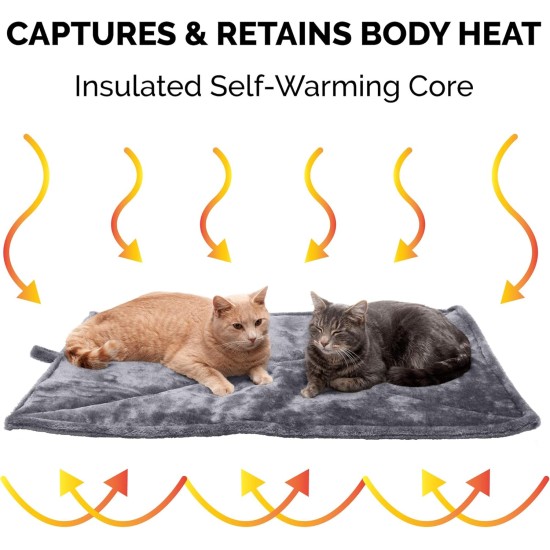 Furhaven Small Cat Bed Polycanvas Print Décor Foldable Pet Tent, Washable, Grey Terazzo, Small Furhaven Small Cat Bed Polycanvas Print Décor Foldable Pet Tent, Washable, Grey Terazzo, Small