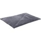 Furhaven Small Cat Bed Polycanvas Print Décor Foldable Pet Tent, Washable, Grey Terazzo, Small