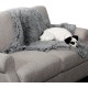 Furhaven Small Cat Bed Polycanvas Print Décor Foldable Pet Tent, Washable, Grey Terazzo, Small