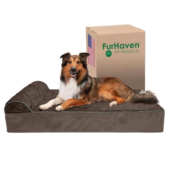 Furhaven Small Dog Bed Trail Pup Travel Pillow Mat w/Stuff Sack, Washable, Flame Red/True Blue, Small Furhaven Small Dog Bed Trail Pup Travel Pillow Mat w/Stuff Sack, Washable, Flame Red/True Blue, Small