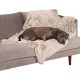Furhaven XL Waterproof Two-Tone Luxe Velvet Dog Blanket, Washable, Brownstone, Extra Large Furhaven XL Waterproof Two-Tone Luxe Velvet Dog Blanket, Washable, Brownstone, Extra Large