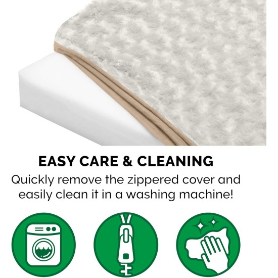 Furhaven XXL Orthopedic Dog Bed Ultra Plush Faux Fur & Suede Mattress w/ Removable Washable Cover - Grey, Jumbo Plus (XX-Large) Furhaven XXL Orthopedic Dog Bed Ultra Plush Faux Fur & Suede Mattress w/ Removable Washable Cover - Grey, Jumbo Plus (XX-Large)