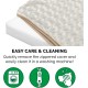 Furhaven XXL Orthopedic Dog Bed Ultra Plush Faux Fur & Suede Mattress w/ Removable Washable Cover - Grey, Jumbo Plus (XX-Large)