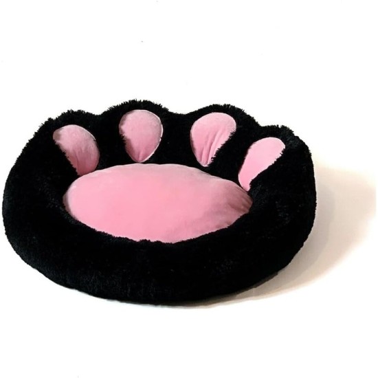 GO GIFT Large Black Pink Pet Bed GO GIFT Large Black Pink Pet Bed