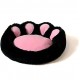 GO GIFT Large Black Pink Pet Bed GO GIFT Large Black Pink Pet Bed