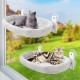 GUUSII HOME 2 x Cat Window Lounger Hammock Cat Bed Window Lounger Foldable Cat Hammock Window Sill Cat Window Hammock Cat Lounger Cat Hammock Cat Hammock 53 x 30 cm Holds 18 kg (Grey) GUUSII HOME 2 x Cat Window Lounger Hammock Cat Bed Window Lounger Foldable Cat Hammock Window Sill Cat Window Hammock Cat Lounger Cat Hammock Cat Hammock 53 x 30 cm Holds 18 kg (Grey)